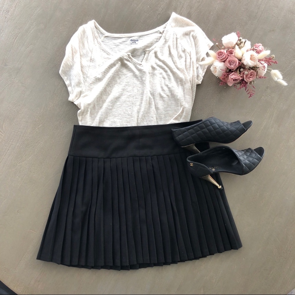 Aqua Black Skirt